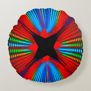 almohada de lanzamiento redondo toque elegancia tu