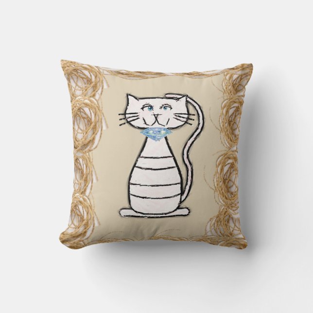 almohada de lanzamiento Rope (Anverso)