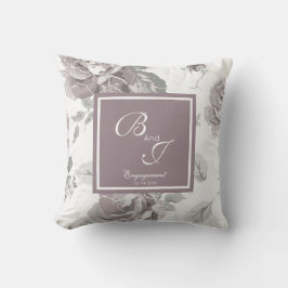 Almohada de lanzamiento rosa dusty rose