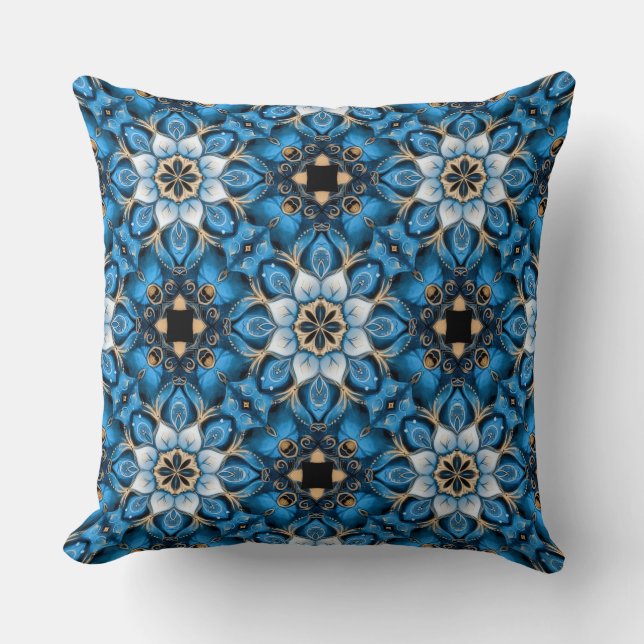 Almohada de lanzamiento Sapphire Reverie (Anverso)