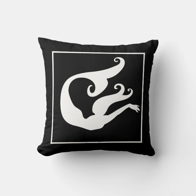 Almohada de lanzamiento Sirena (Anverso)