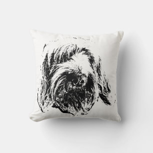 Almohada de lanzamiento Spinone – Perro de tinta n
