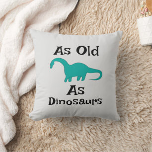 Almohada de lanzamiento tan antigua como los dinos