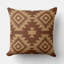 Almohada de lanzamiento tribal navajo boho