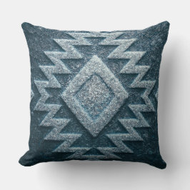 Almohada de lanzamiento tribal navajo boho