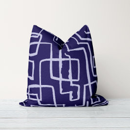 Almohada de lanzamiento Twist & Turn Midnight Navy