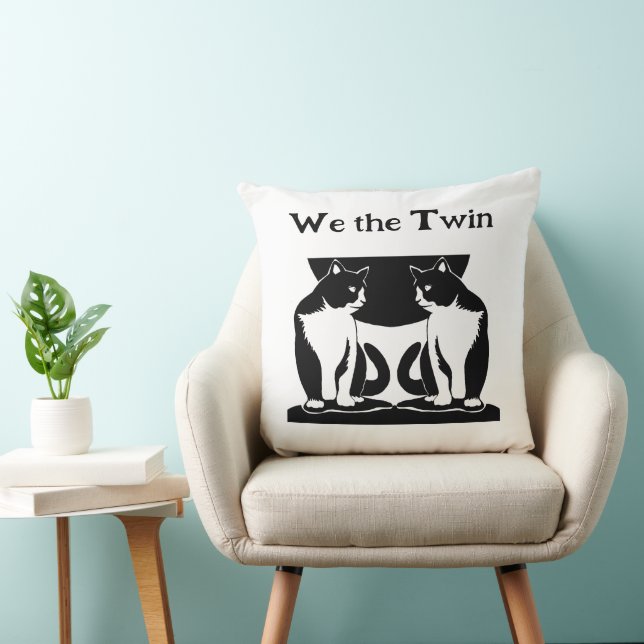 Almohada de lanzamiento We the Twin (Silla)