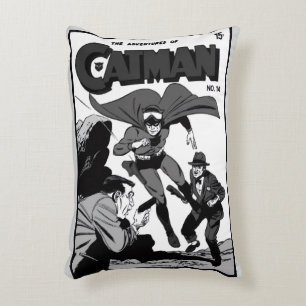 Almohada de las Aventuras de CATMAN de los 50