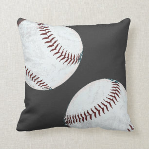 almohada de las bolas del béisbol del grunge