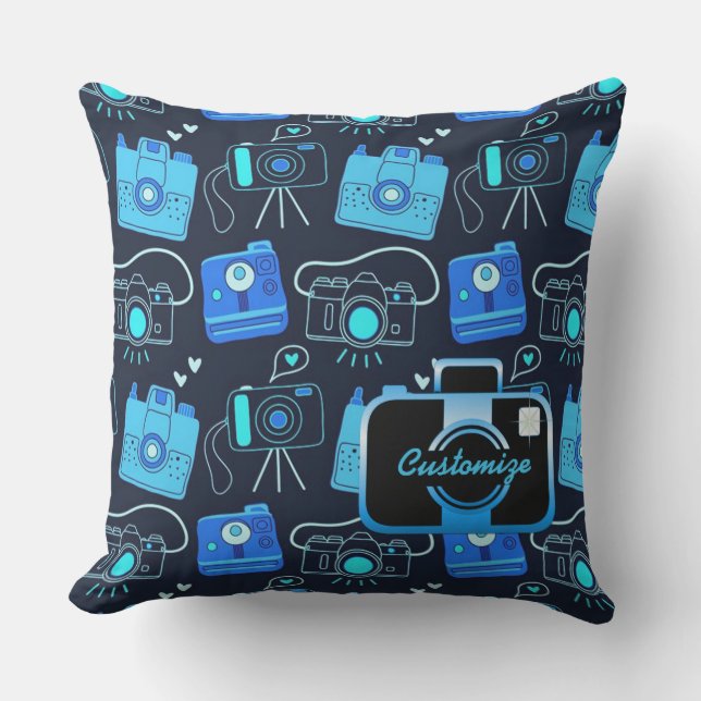 Almohada de las cámaras retro de fallos de obturad (Anverso)