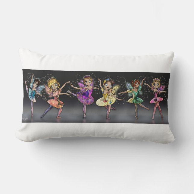 Almohada de las hadas del ballet de la bella (Anverso)