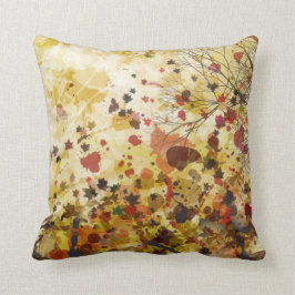 Almohada de las hojas de otoño
