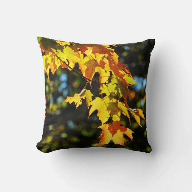 Almohada de las hojas de otoño (Anverso)