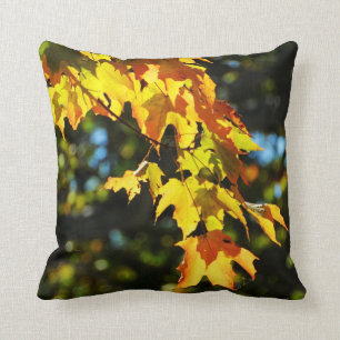 Almohada de las hojas de otoño