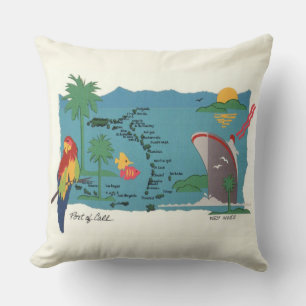 Almohada de las Indias Occidentales