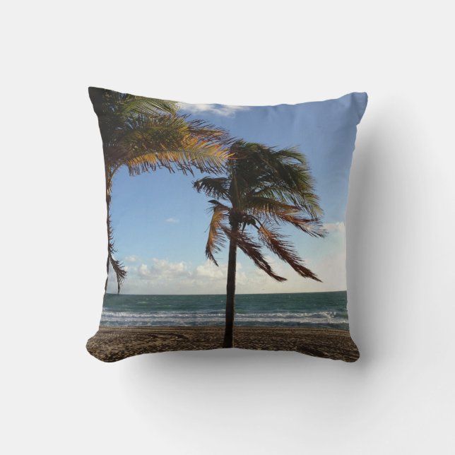 Almohada de las palmas de la playa del Fort (Anverso)