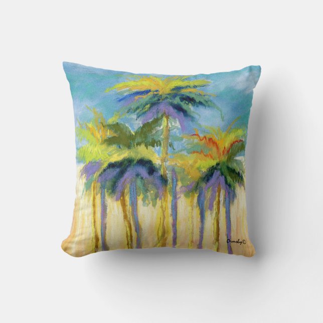 Almohada de las palmeras (Anverso)