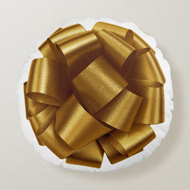 Almohada de lazo dorado (Anverso)