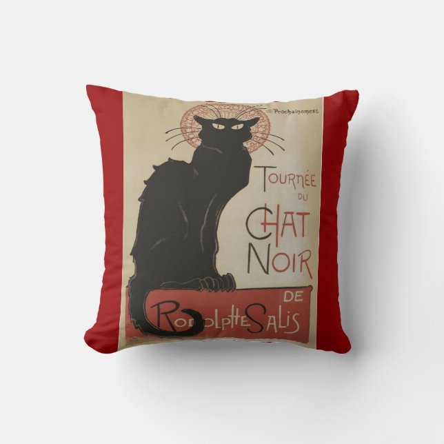 Almohada de Le Chat Noir (Anverso)