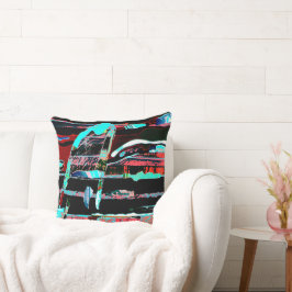Almohada de Libertad Abstracta Estilo de Vida Artí