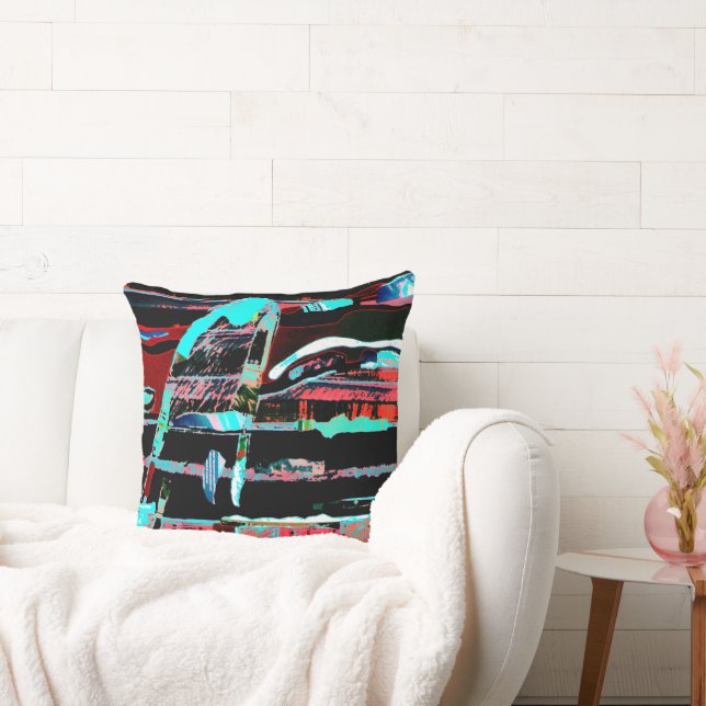 Almohada de Libertad Abstracta Estilo de Vida Artí (Sofá)