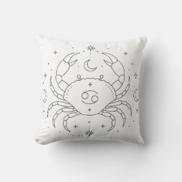 Almohada de Libro de Colorear Celestial | Cáncer Z