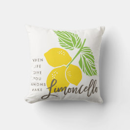Almohada de Limoncello, cuando la vida le da los