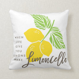 Almohada de Limoncello, cuando la vida le da los