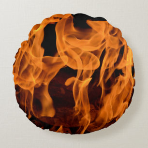 almohada de llama de fuego