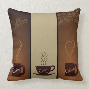 Almohada de los amantes del café