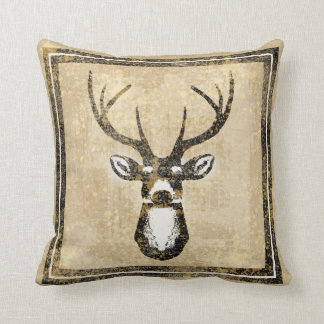 Almohada de los ciervos del dólar de Camo de la