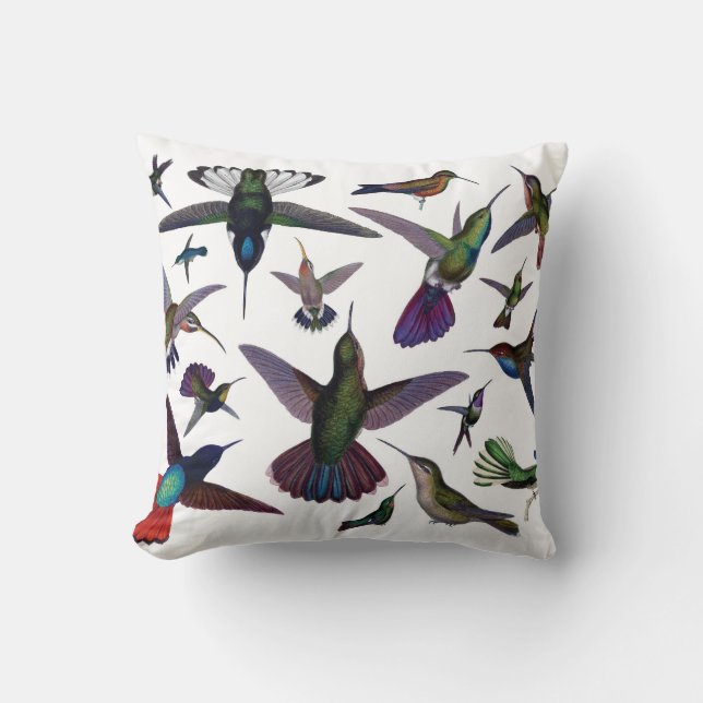 Almohada de los colibríes (Anverso)