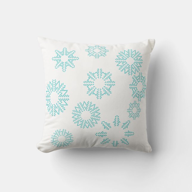 Almohada de los copos de nieve (Anverso)