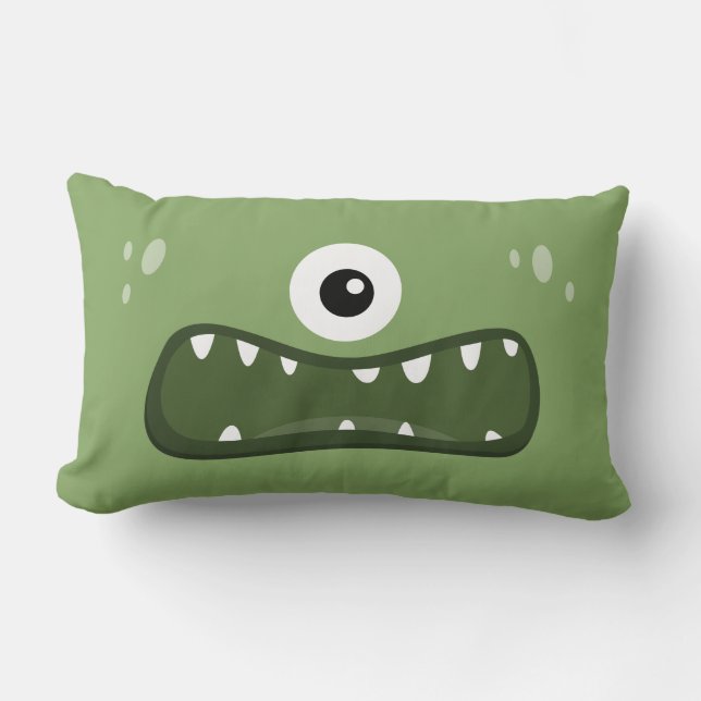 Almohada de los Cyclops de BBSS (21" x13") (Anverso)