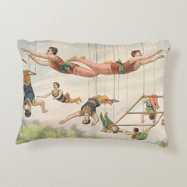 Almohada de los ejecutantes de circo del trapecio