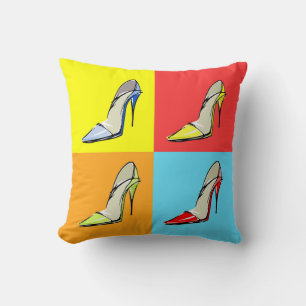 Almohada de los estiletes del arte pop, almohada