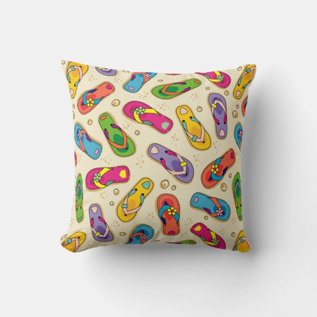 Almohada de los flips-flopes (Anverso)