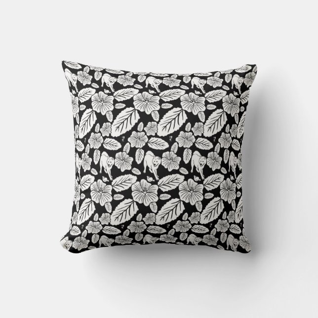 Almohada de los flores de Ilima del ` (Anverso)