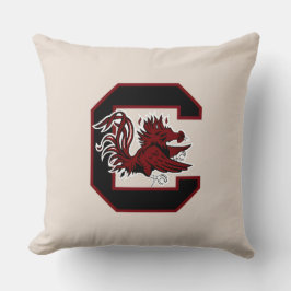 Almohada de los Gamecocks de la Universidad de Car