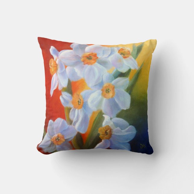 Almohada de los "narcisos" (Anverso)