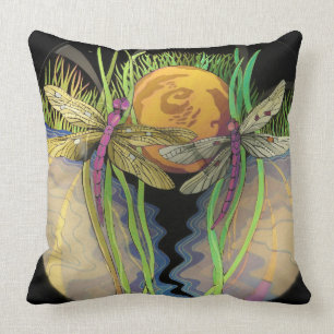 Almohada de los pares de la libélula
