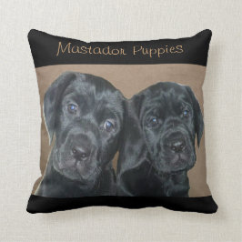 Almohada de los perritos de Mastador
