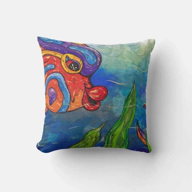 Almohada de los pescados del filón (Anverso)