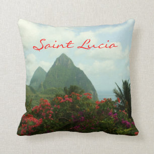Almohada de los Pitons de la Santa Lucía