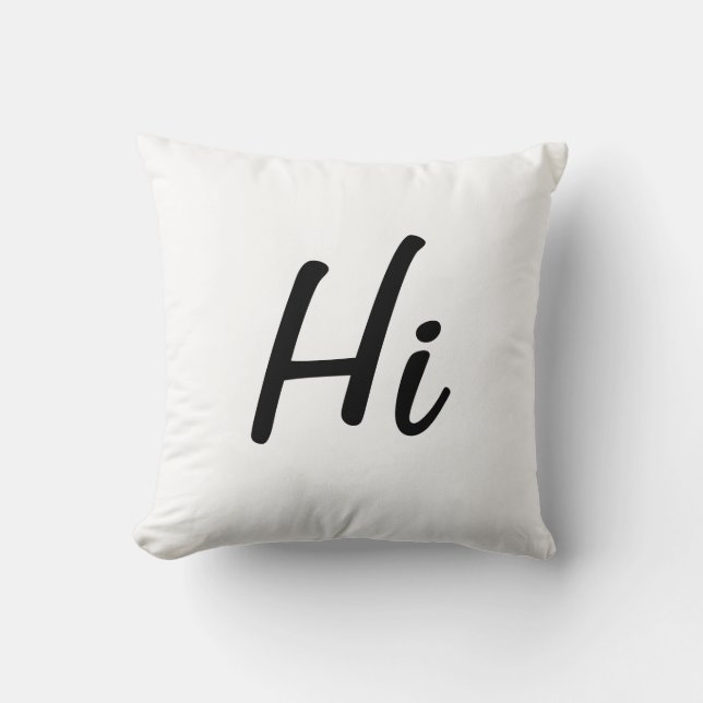 Almohada de los saludos (Anverso)