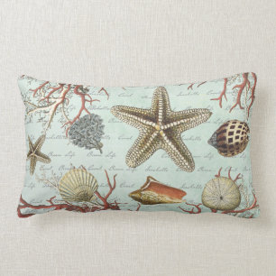 Almohada de los Seashells del vintage…