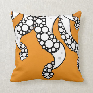 Almohada de los tentáculos (naranja)