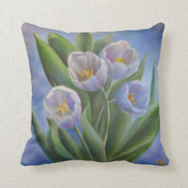 Almohada de los "tulipanes"