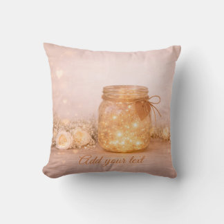 Almohada de luces de hadas personalizadas para bod