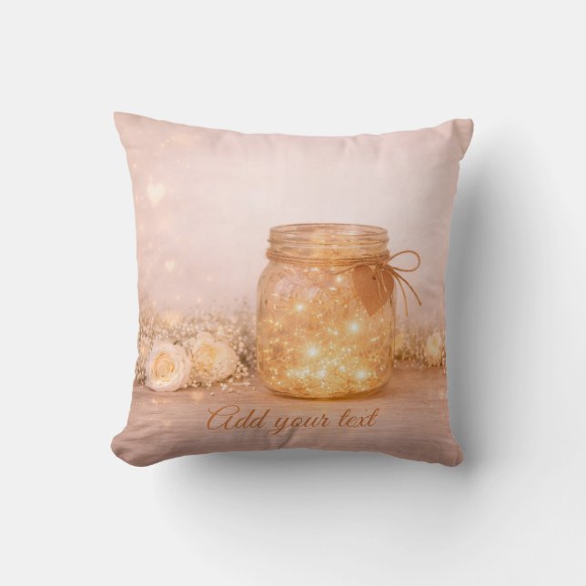 Almohada de luces de hadas personalizadas para bod (Anverso)